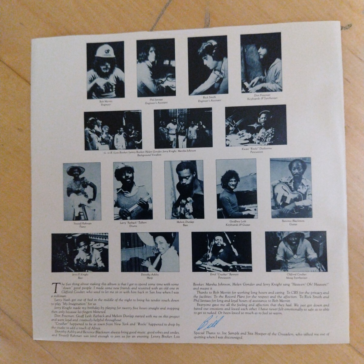 ネイキッド&ウォーム / ビル・ウィザース 紙ジャケCD_画像3