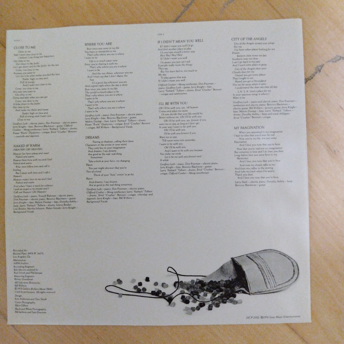 ネイキッド&ウォーム / ビル・ウィザース 紙ジャケCD_画像4