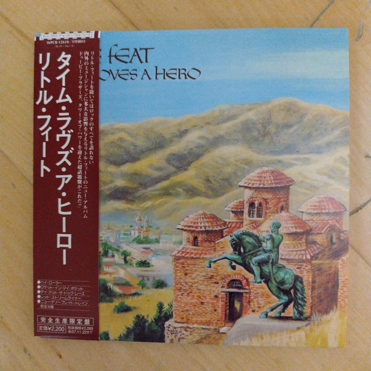 タイム・ラヴズ・ア・ヒーロー / リトル・フィート 紙ジャケCD_画像1