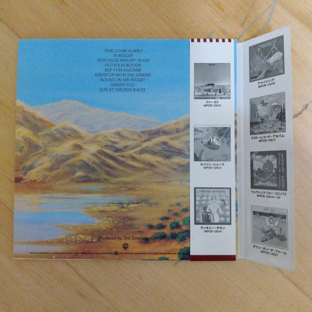 タイム・ラヴズ・ア・ヒーロー / リトル・フィート 紙ジャケCD_画像3