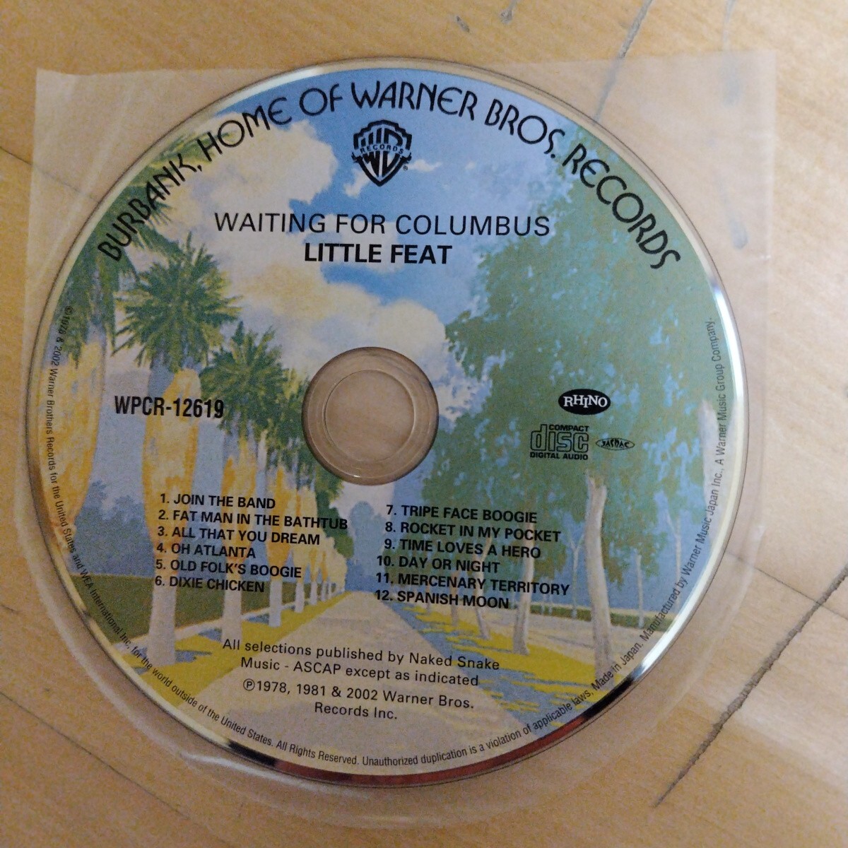 ウェイティング・フォー・コロンブス / リトル・フィート 紙ジャケ2CD_画像8