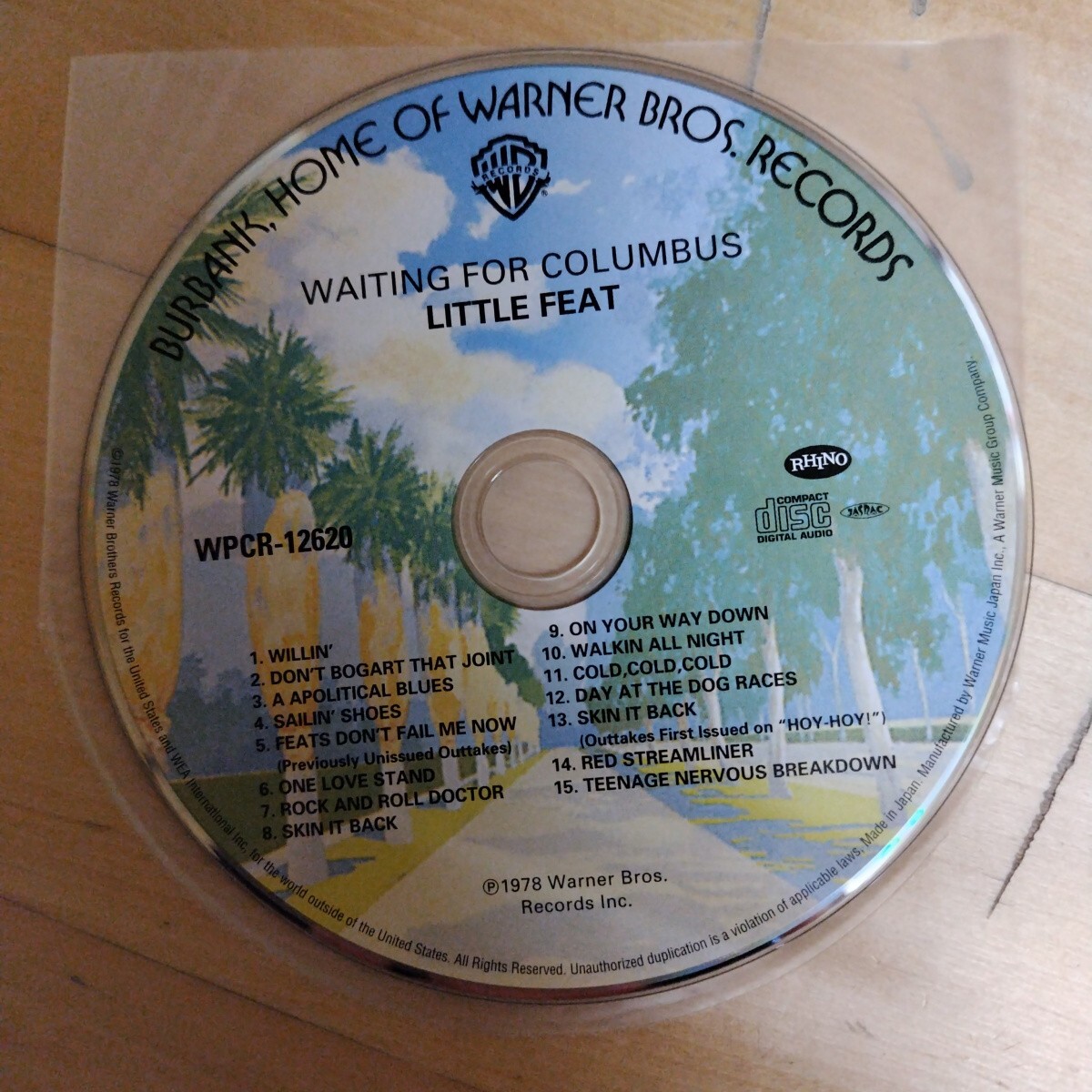 ウェイティング・フォー・コロンブス / リトル・フィート 紙ジャケ2CD_画像9