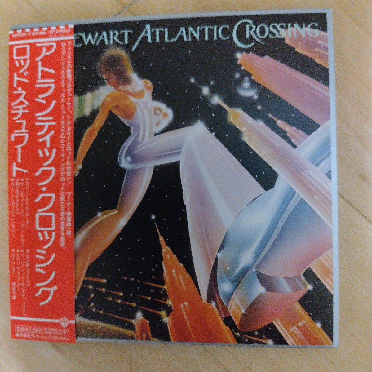 アトランティック・クロッシング / ロッド・スチュワート 国内盤帯付き見開き紙ジャケCD_画像1