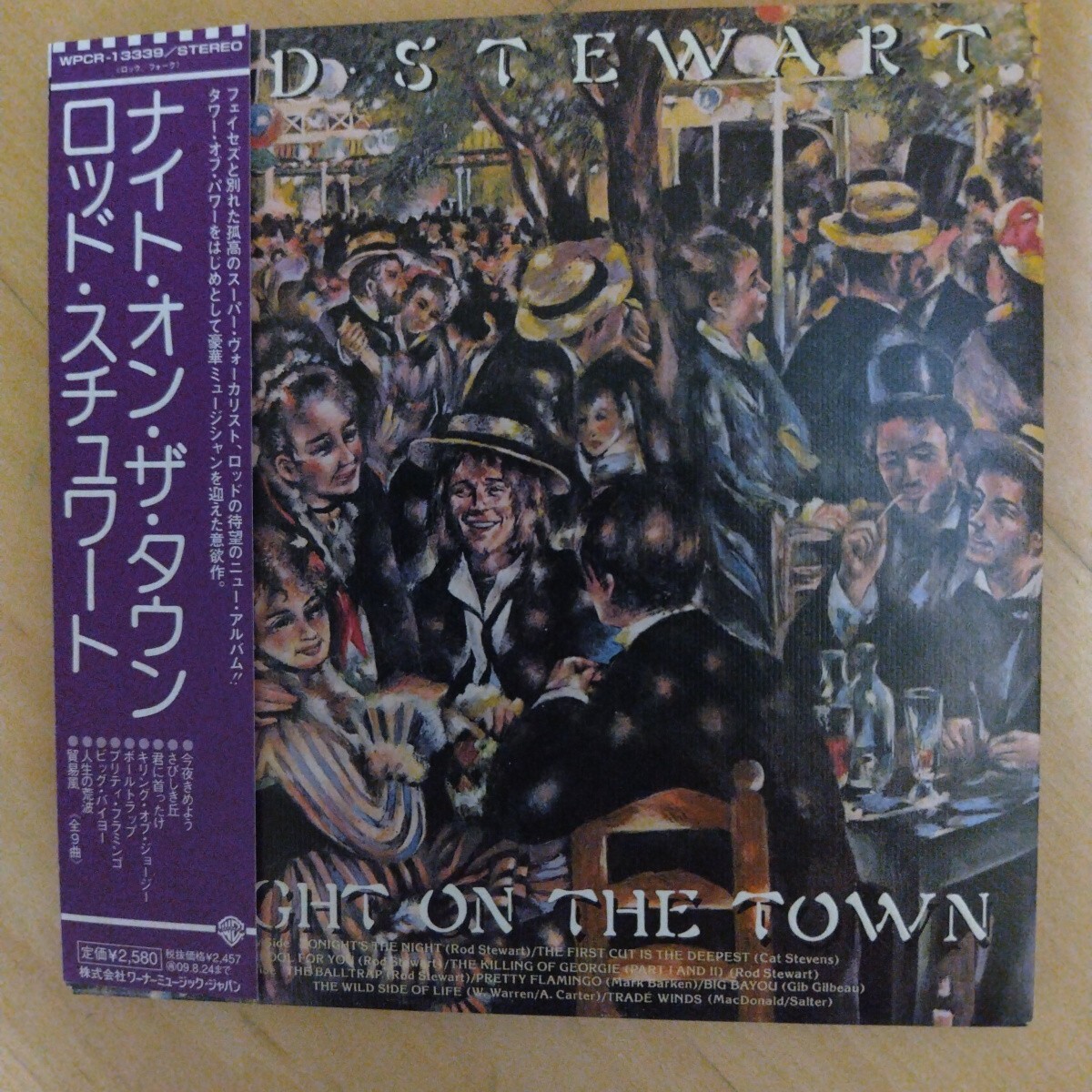 ナイト・オン・ザ・タウン / ロッド・スチュワート 紙ジャケCD_画像1
