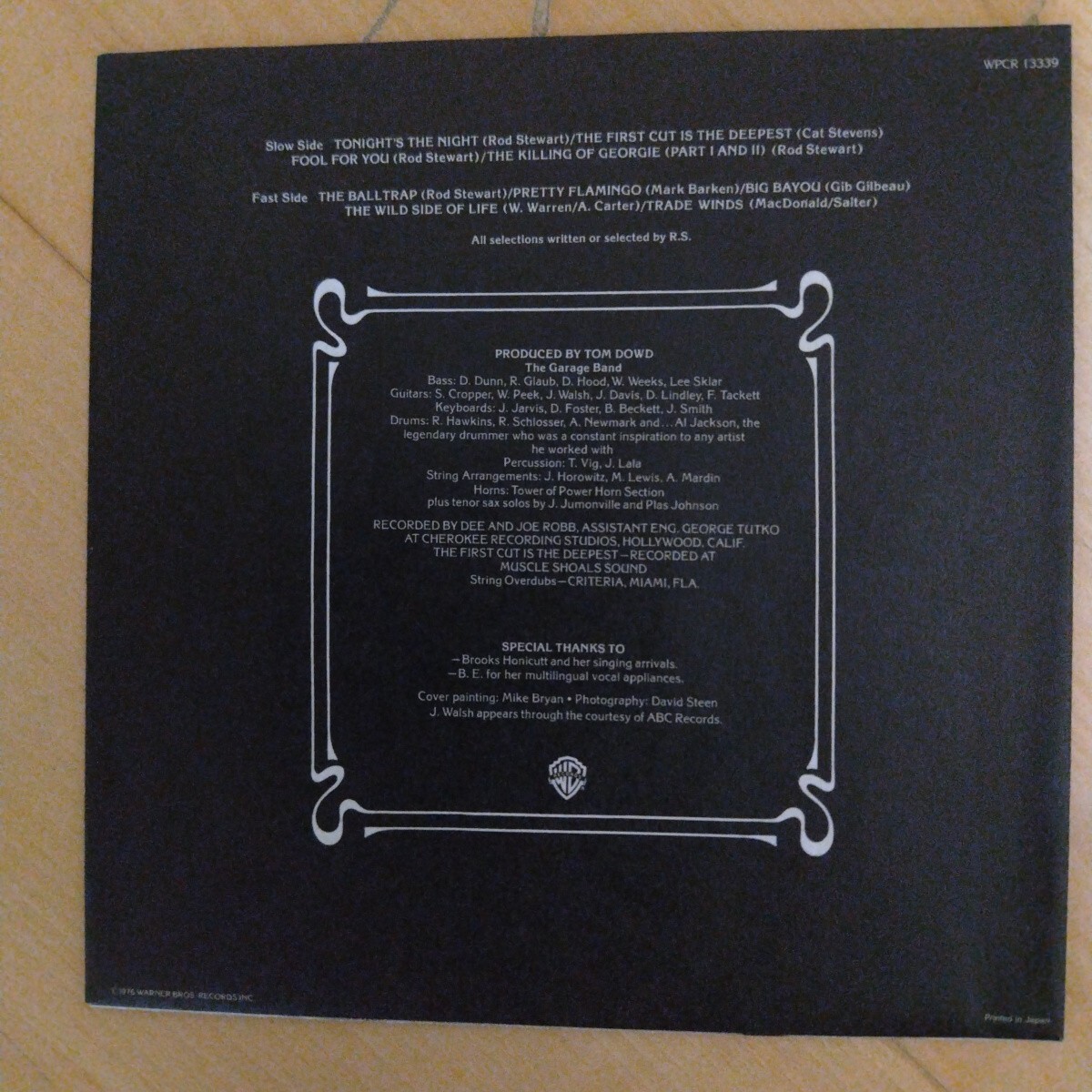 ナイト・オン・ザ・タウン / ロッド・スチュワート 紙ジャケCD_画像4