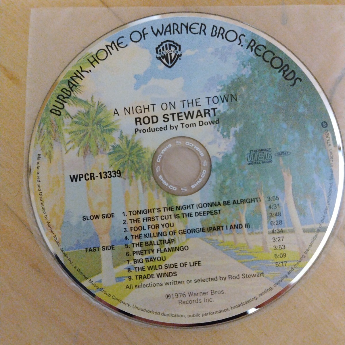 ナイト・オン・ザ・タウン / ロッド・スチュワート 紙ジャケCD_画像5