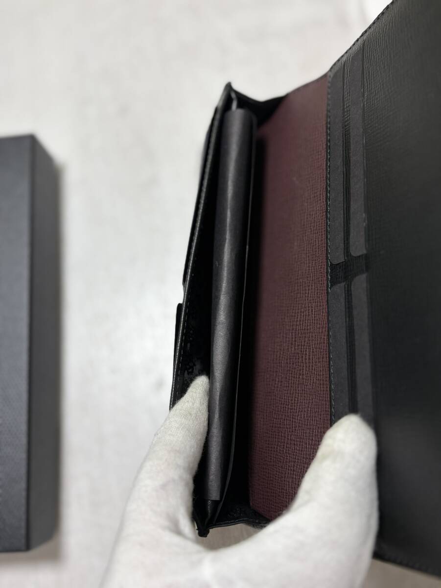 【新品未使用】dunhill ベルグレイブ 長財布 ブラック ダンヒル 箱付き_画像5