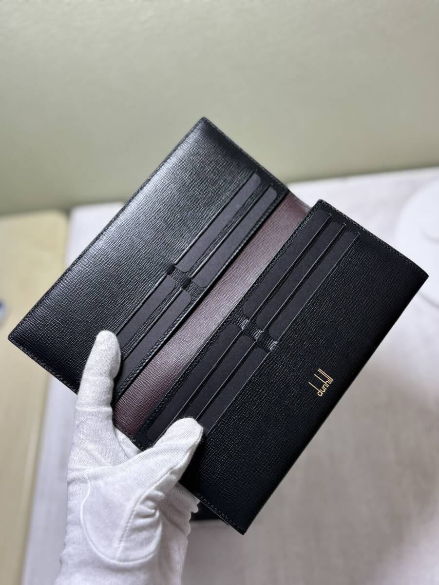 【新品未使用】dunhill ベルグレイブ 長財布 ブラック ダンヒル 箱付き_画像2