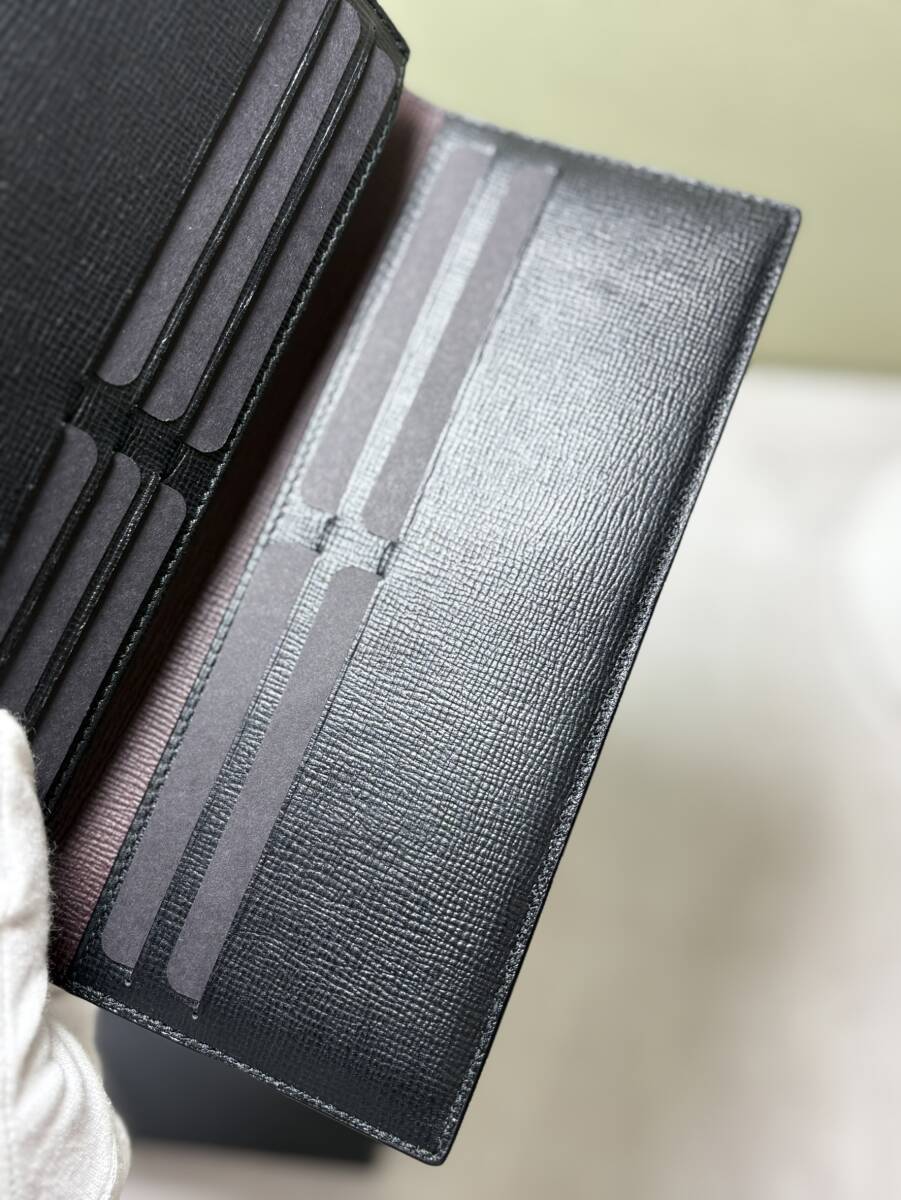 【新品未使用】dunhill ベルグレイブ 長財布 ブラック ダンヒル 箱付き_画像4