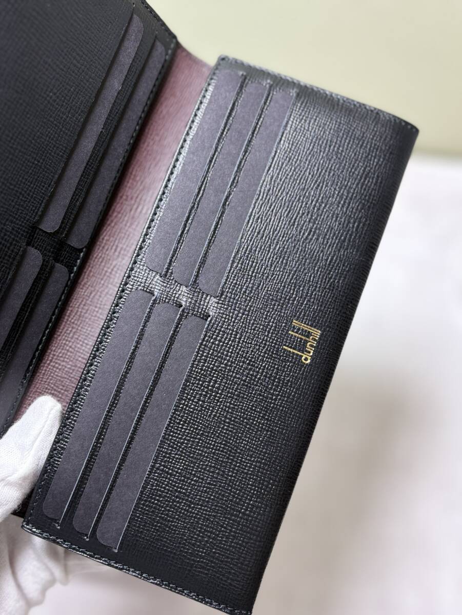 【新品未使用】dunhill ベルグレイブ 長財布 ブラック ダンヒル 箱付き_画像3