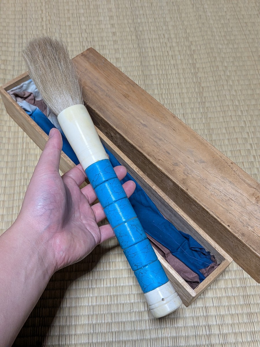 書道 書道具 古筆 中国 大筆 毛筆 書道筆_画像1