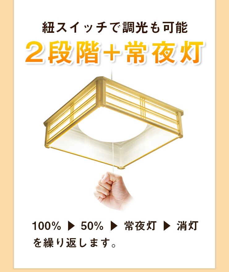 和風ペンダントライト 6畳 8畳 調光 リモコン PL-CD8JR 送料無料 ビームテック_画像9