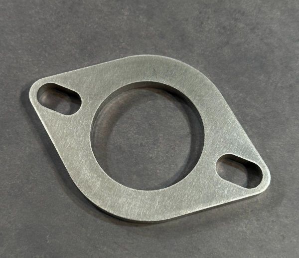 フランジ Φ 50.8 ステンレス 厚み 8mm SUS304 マフラー 50パイ 51mm φ 自作 補修 製作 修理 ワンオフ SUZUKI U500_画像3