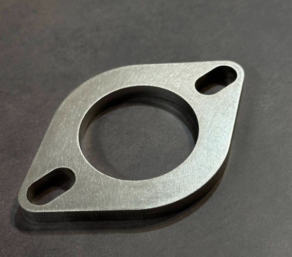 フランジ Φ 50.8 ステンレス 厚み 8mm SUS304 マフラー 50パイ 51mm φ 自作 補修 製作 修理 ワンオフ SUZUKI U500_画像6