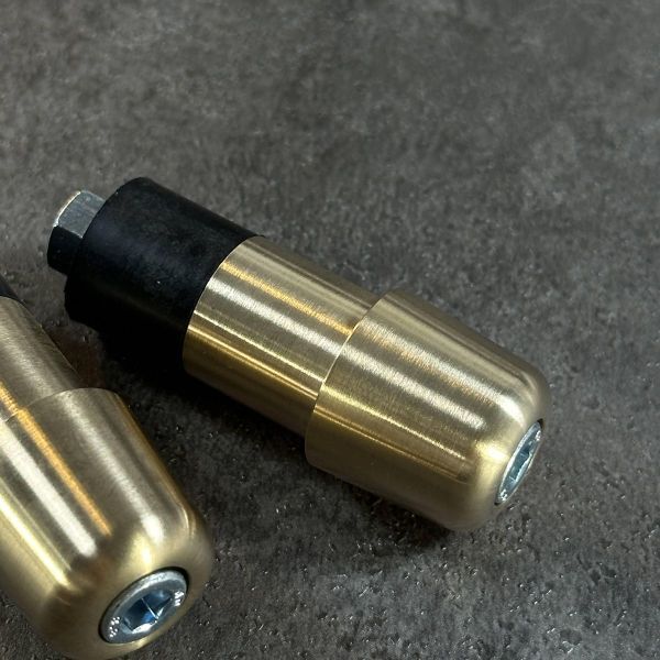 バーエンド 真鍮製 Z1 Z2 KZ900 Z750FX Z400FX Z400GP ハリケーン トマゼリ セパハン ゼファー ZRX XJ XJR RZ CB400F CB750 U1867_画像3