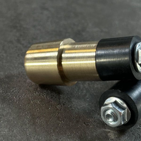 バーエンド 真鍮製 Z1 Z2 KZ900 Z750FX Z400FX Z400GP ハリケーン トマゼリ セパハン ゼファー ZRX XJ XJR RZ CB400F CB750 U1867_画像5