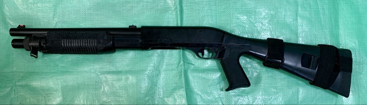 東京マルイ M3 エアガン ショットガン ベネリ エアーショットガン エアコッキング　おまけ大量　サバゲ　サバイバルゲーム_画像2