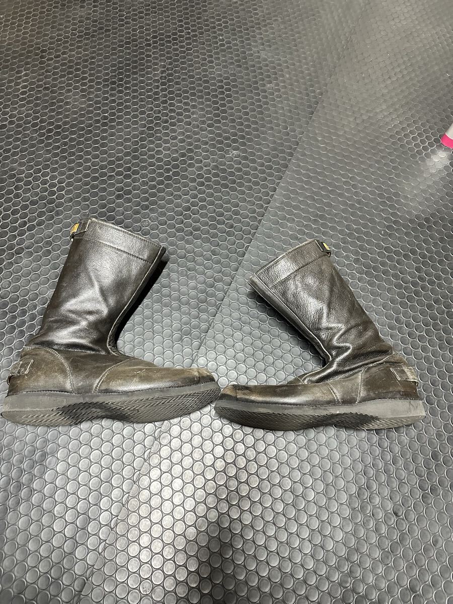 本革 当時物 カフェレーサー レーシングブーツ 走り屋ブーツ 特攻ブーツ ライディングブーツ 旧車會 NANKAI ブーツ_画像6