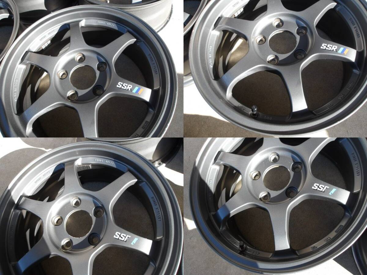 ジャンク リペアベース SSR TYPE C PCD114.3 7J ET42 ドリフト等 即決送料込_画像6