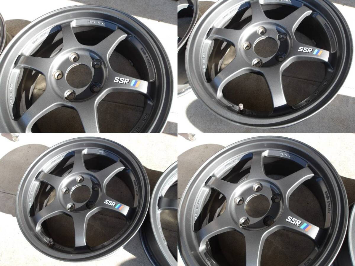ジャンク リペアベース SSR TYPE C PCD114.3 7J ET42 ドリフト等 即決送料込_画像8