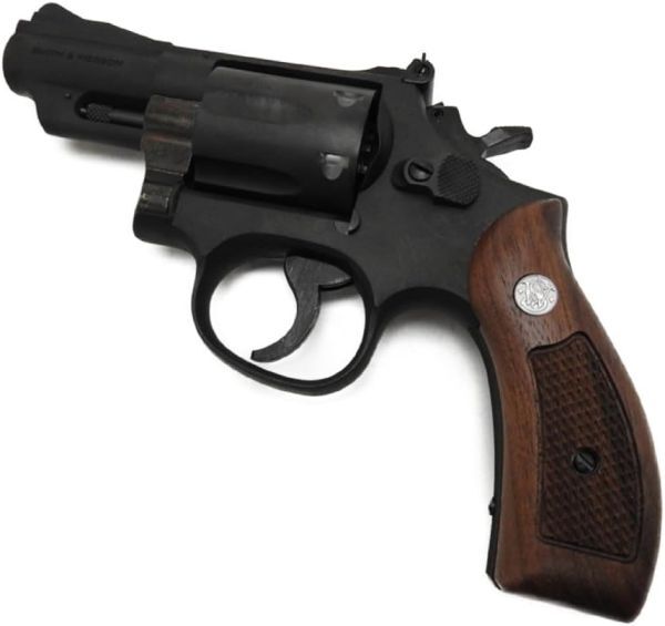 HWS ハートフォード M19 コンバットマグナム 木製グリップ HW ナチュラル仕様 2.5インチ 発火式 モデルガン 完成 リボルバー 4580332135701_画像1