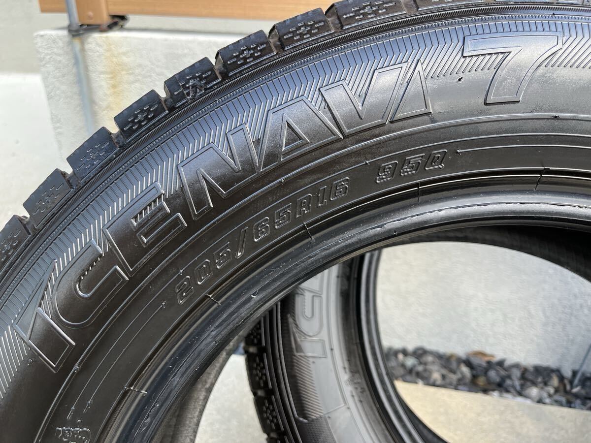 スタッドレスタイヤ　205/65R16 GOODYEAR アイスナビ7 4本セット　2023年製造_画像2