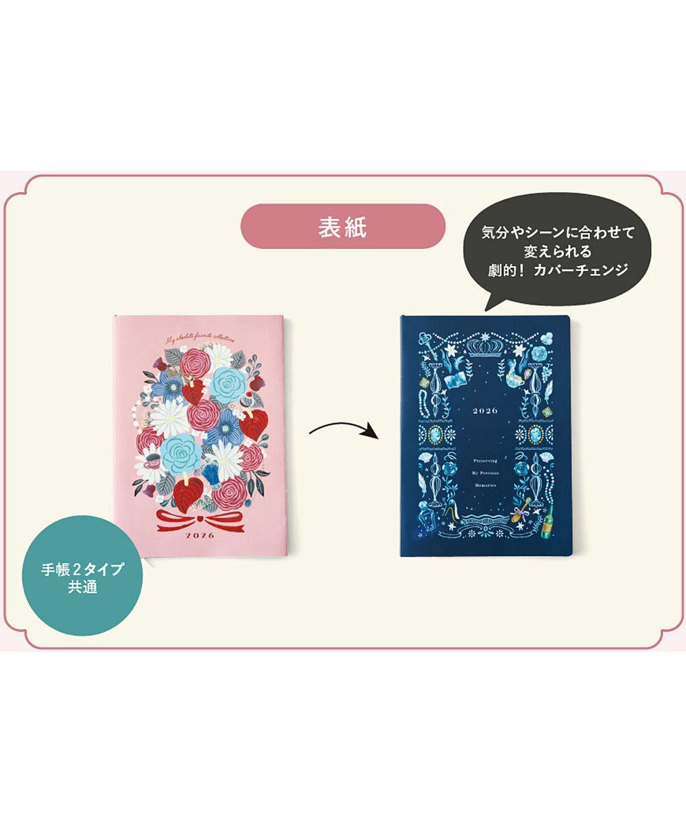 2026年 30周年記念フェリシモ スケジュール帳 A5サイズ_画像2
