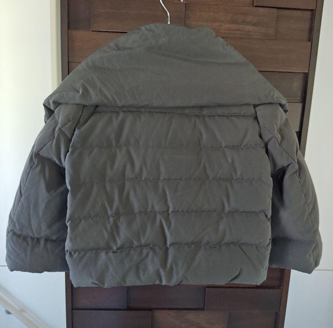 ISSEY MIYAKE ショートダウンジャケット ケープ ポンチョ イッセイミヤケ_画像3