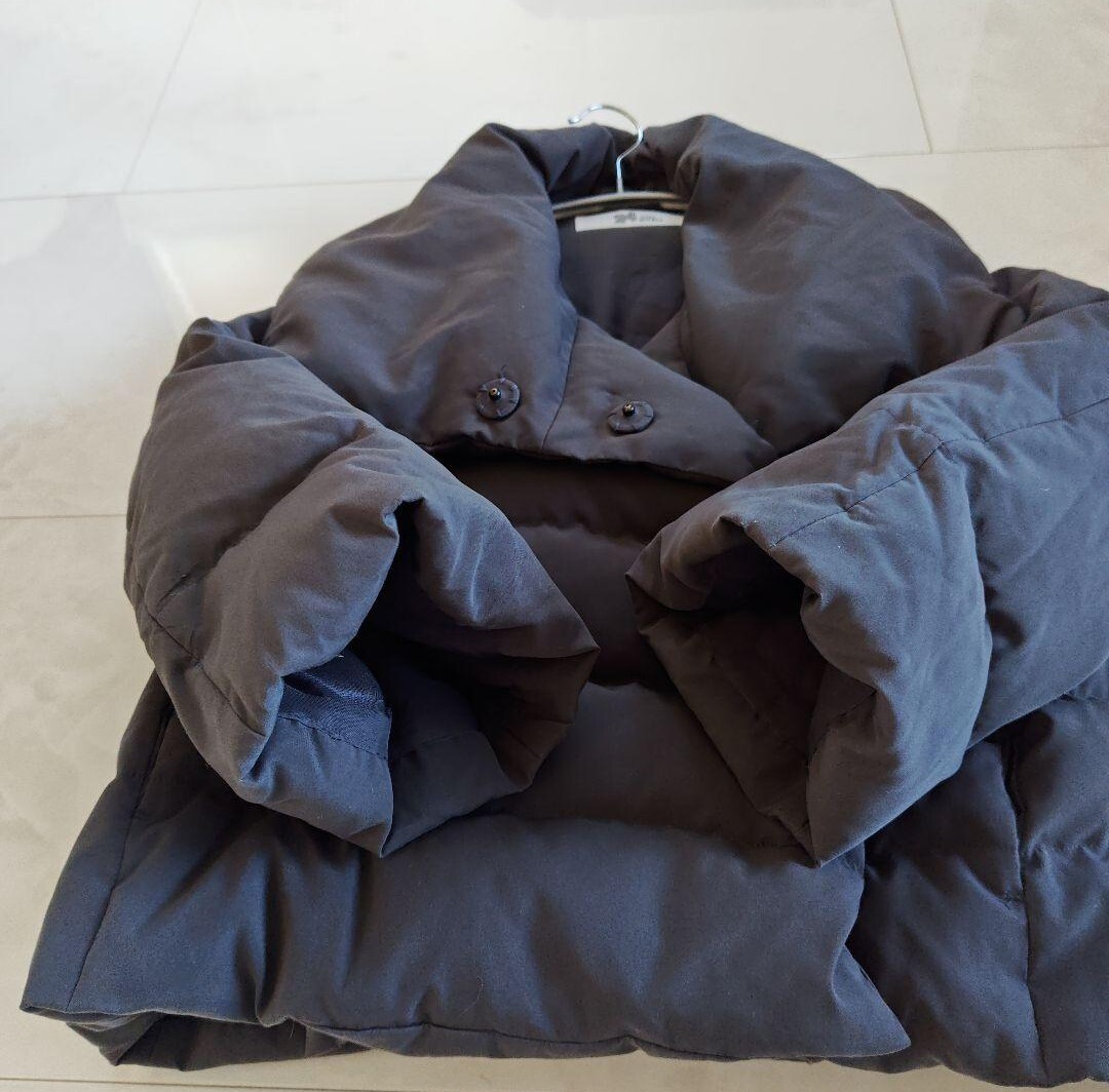 ISSEY MIYAKE ショートダウンジャケット ケープ ポンチョ イッセイミヤケ_画像7