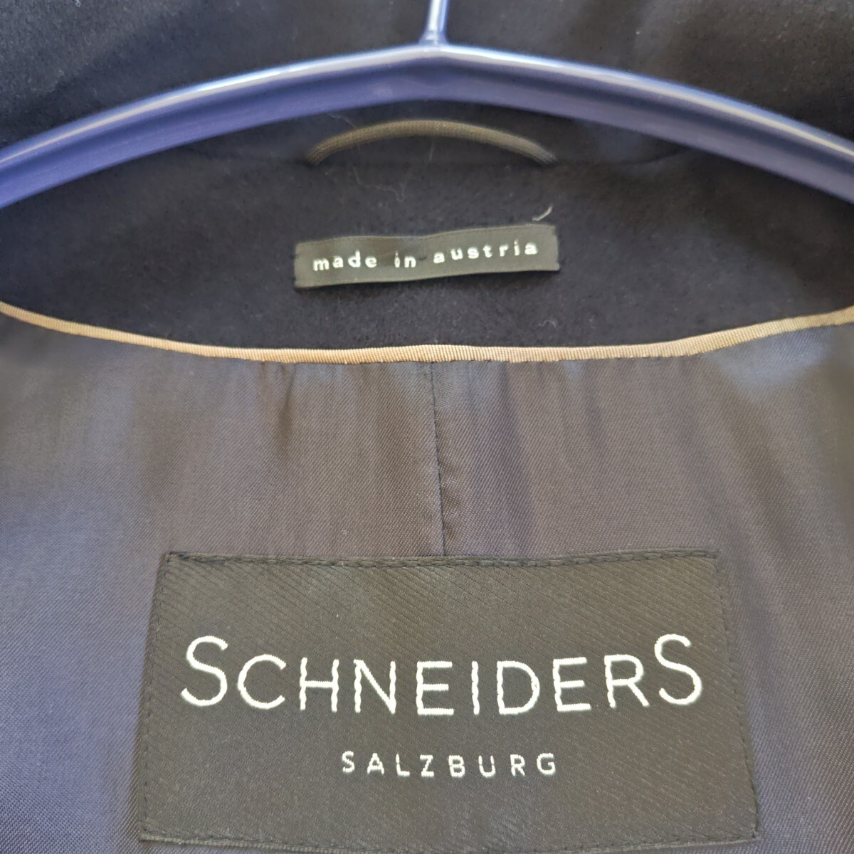 最高級ロロピアーナSCHNEIDERS ダッフルコート オーストリア製_画像7