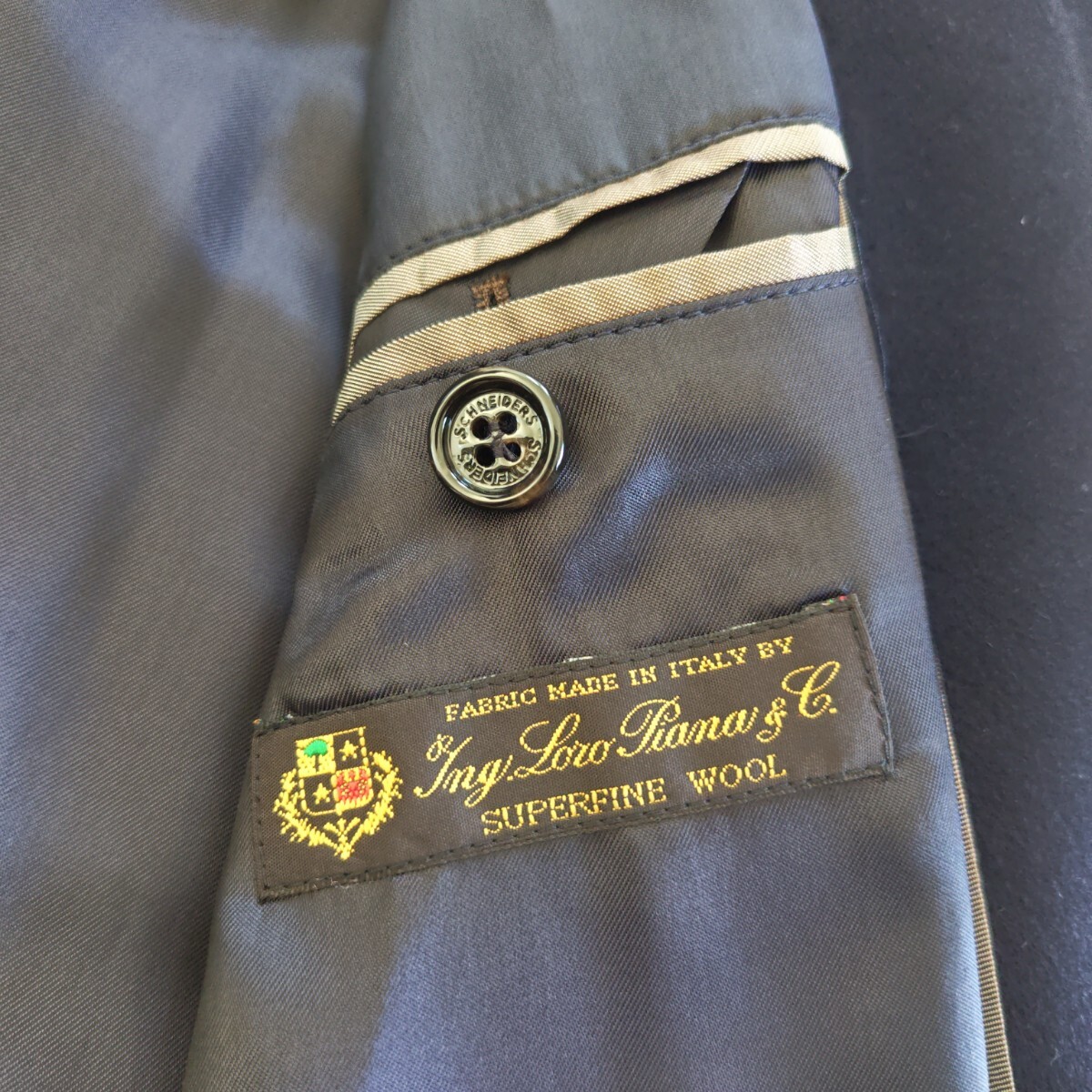 最高級ロロピアーナSCHNEIDERS ダッフルコート オーストリア製_画像8