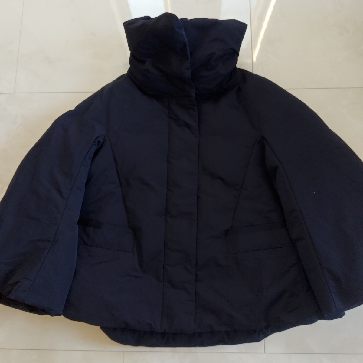 UNIQLO +J ジルサンダー ハイブリッドダウン ネイビー_画像3