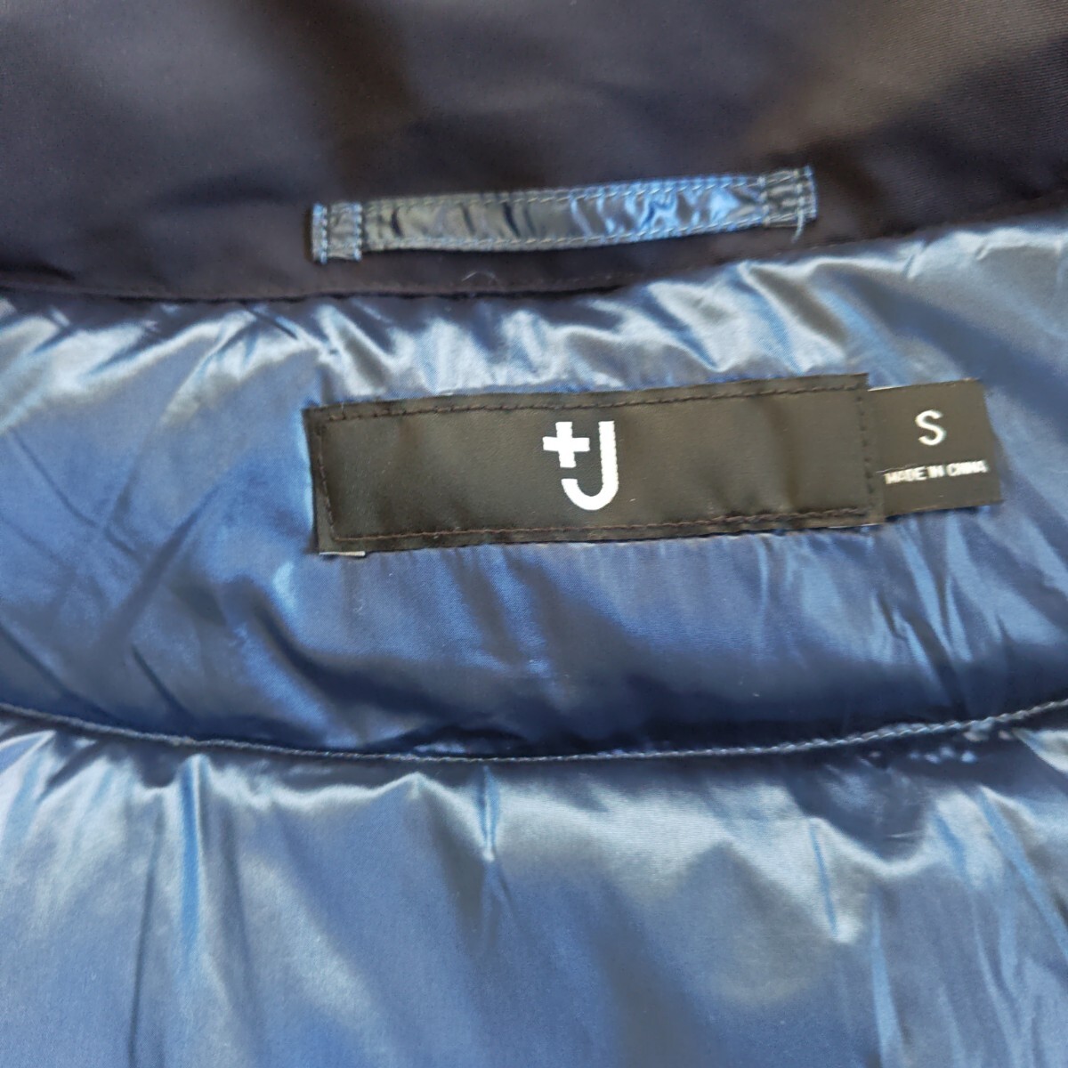 UNIQLO +J ジルサンダー ハイブリッドダウン ネイビー_画像5