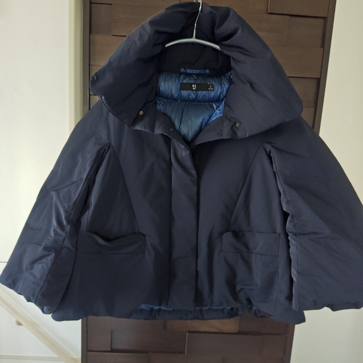 UNIQLO +J ジルサンダー ハイブリッドダウン ネイビー_画像7