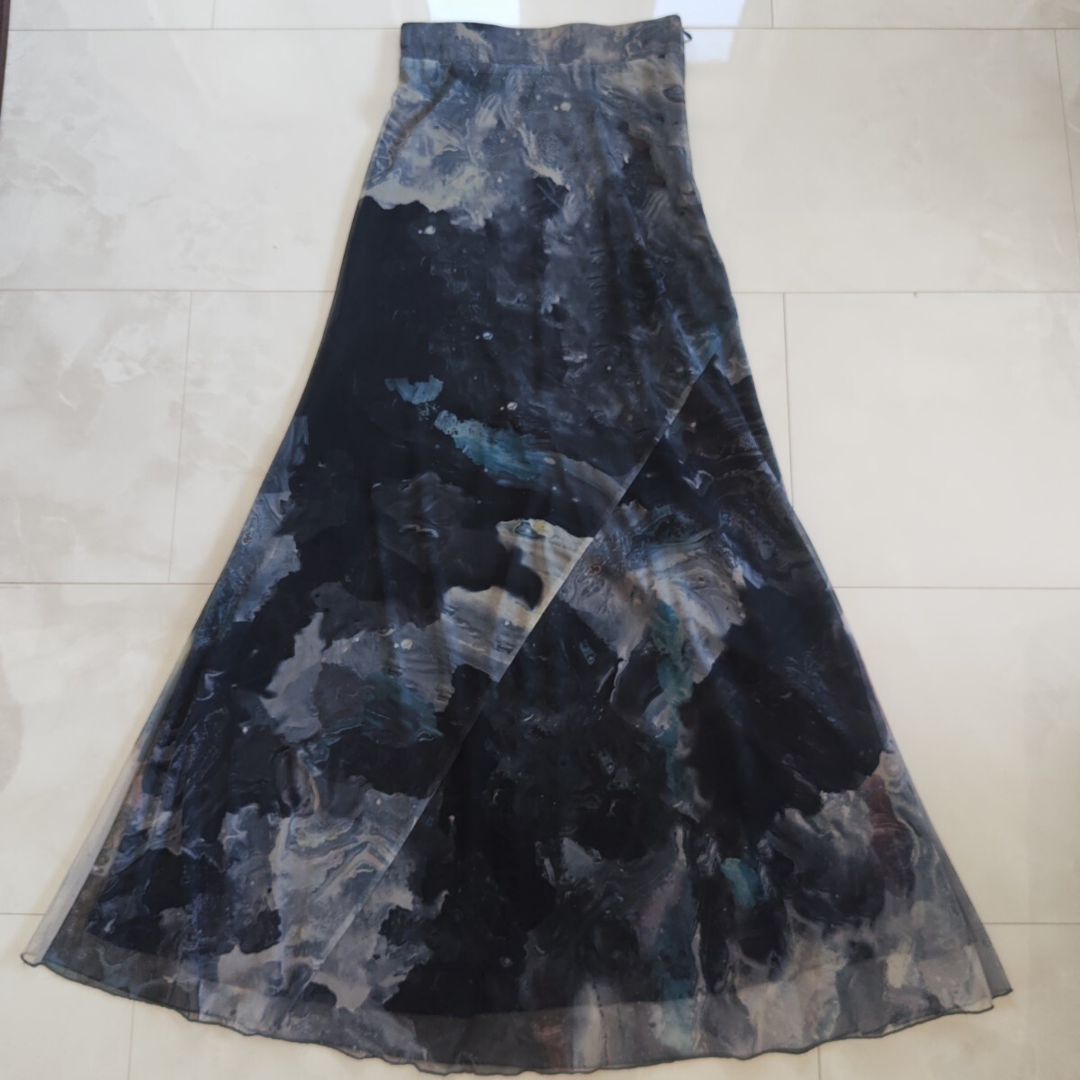 Glam Lips シアーマーメイドマキシスカート グラムリップス_画像5