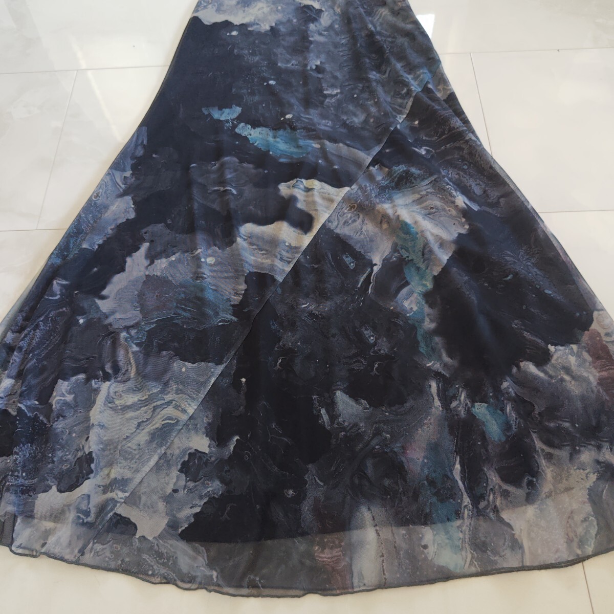 Glam Lips シアーマーメイドマキシスカート グラムリップス_画像6