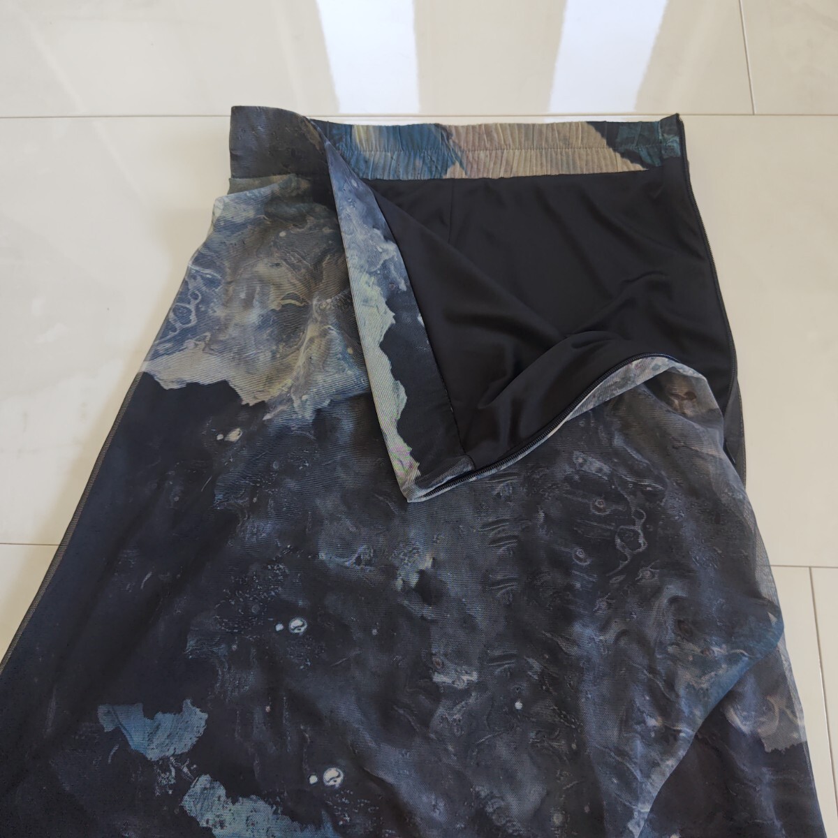 Glam Lips シアーマーメイドマキシスカート グラムリップス_画像7