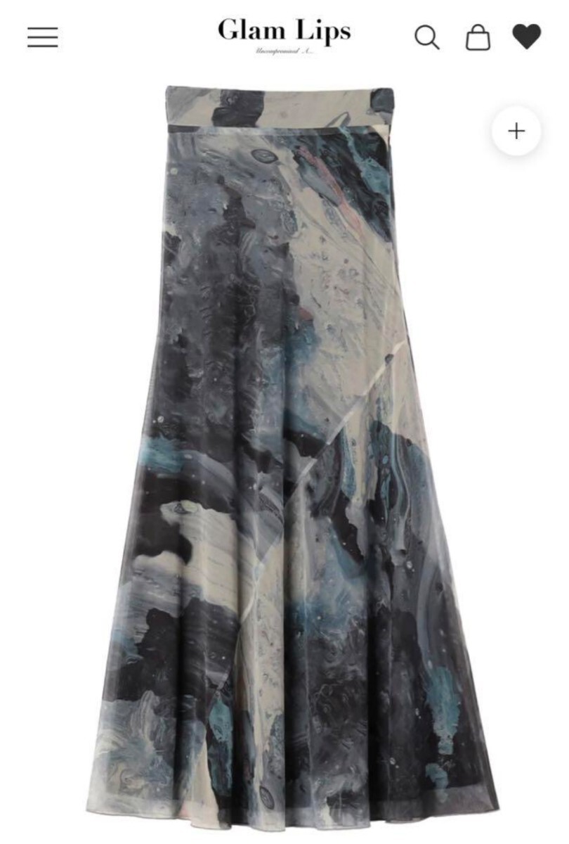 Glam Lips シアーマーメイドマキシスカート グラムリップス_画像4