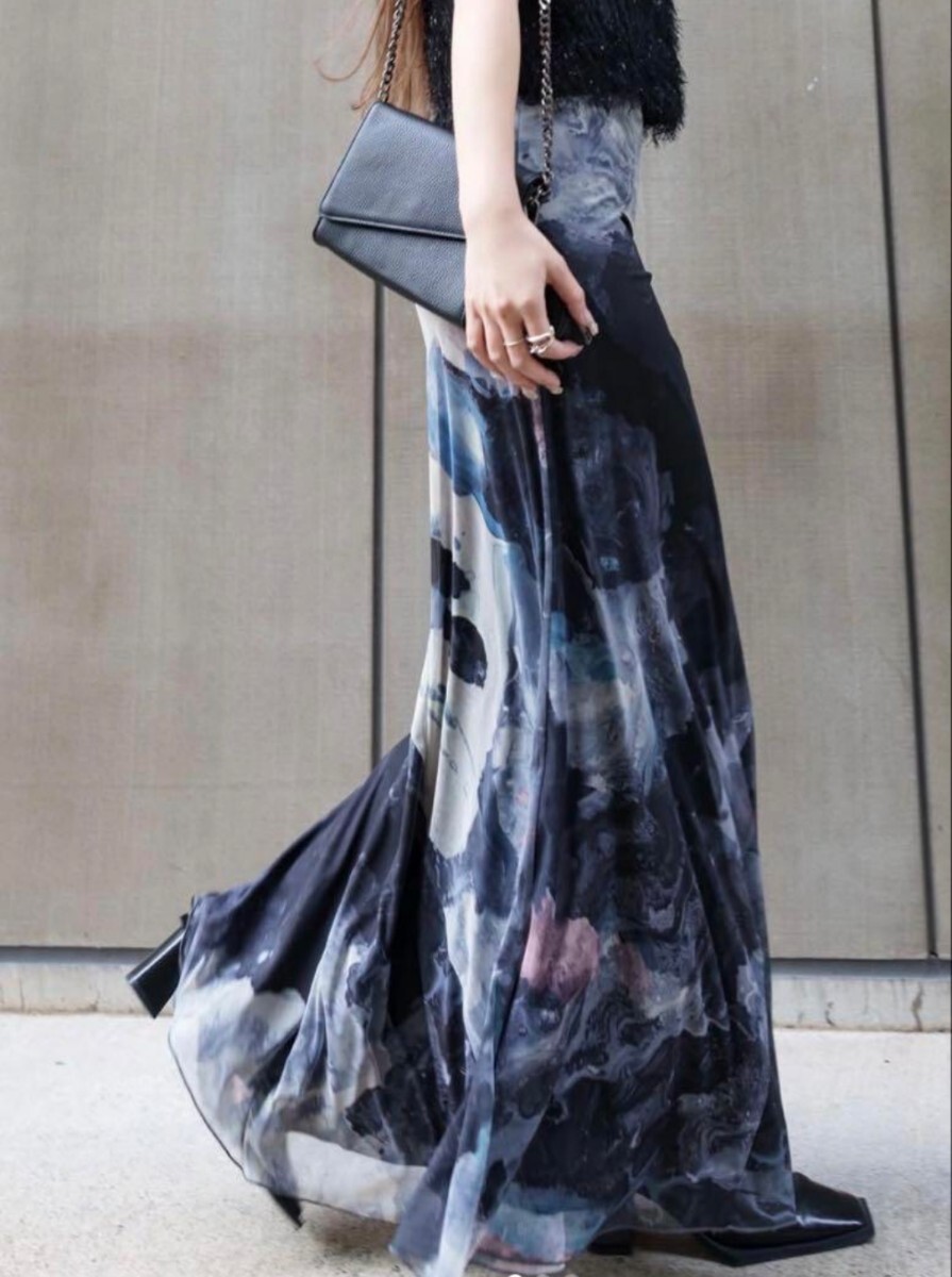 Glam Lips シアーマーメイドマキシスカート グラムリップス_画像1