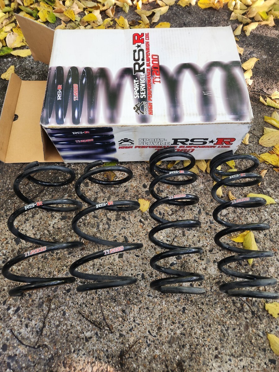 MK21S RS-R Ti2000 DOWN ダウンサス 中古_画像1