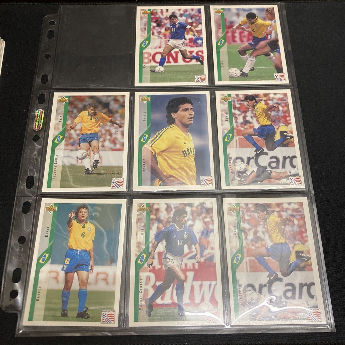 UD World Cup USA 94 ワールドカップusa サッカー カード アッパーデック　ブラジル　ノルウェー　26枚セット_画像5