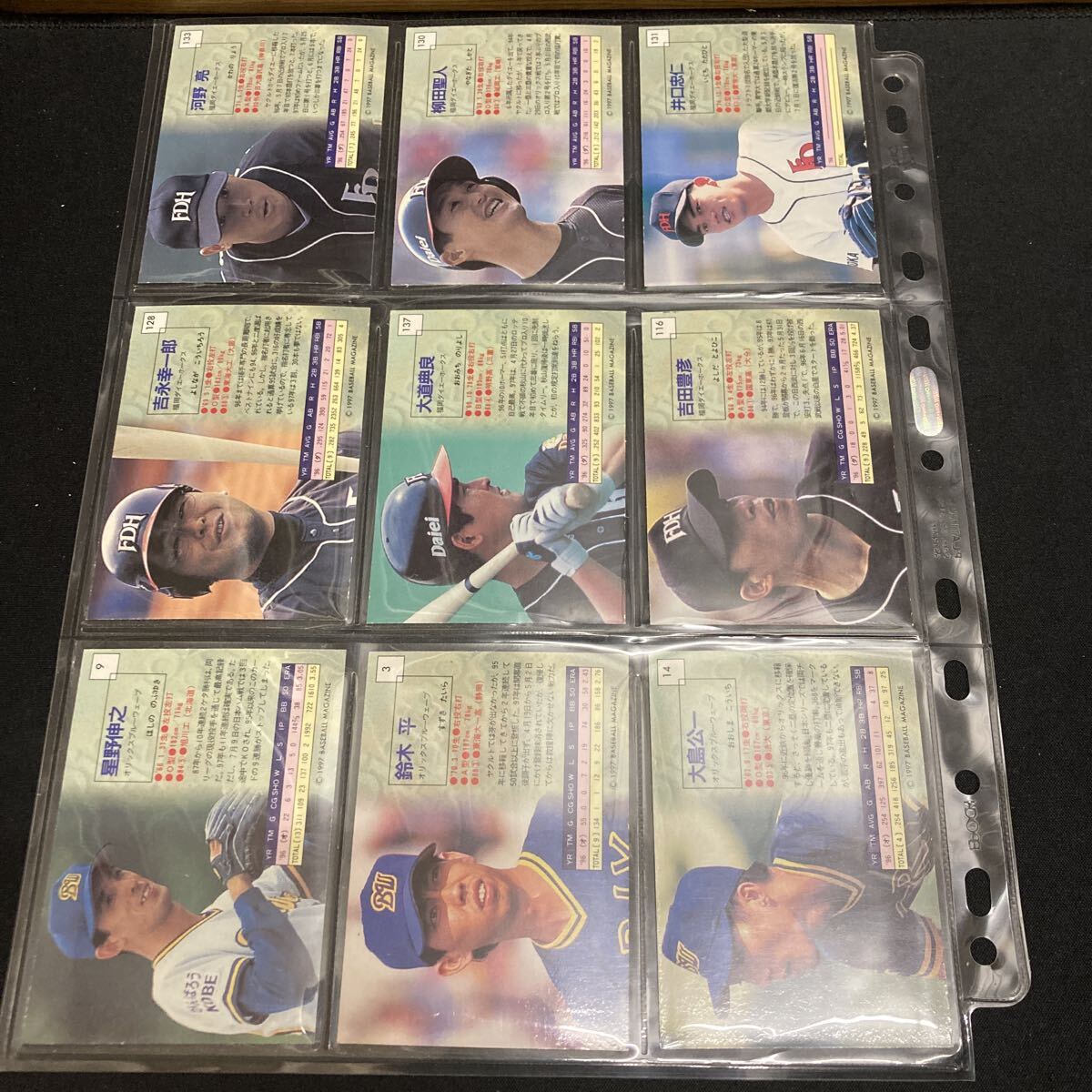  BBM 1994 ダイアモンドヒーローズ　 オリックスブルーウェブ　福岡ダイエーホークス　19枚セット_画像4