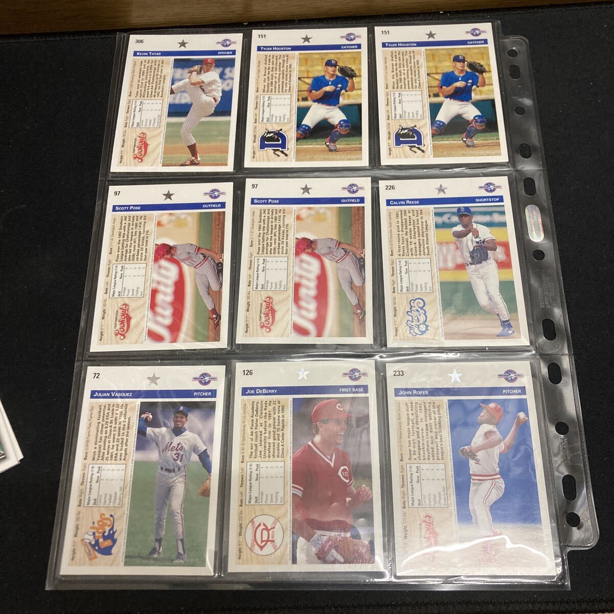 UD UPPERDECK 92 エンジェルス　ルックアウツ　ブレーブス　野球　アッパーデック　1992 23枚セット_画像4