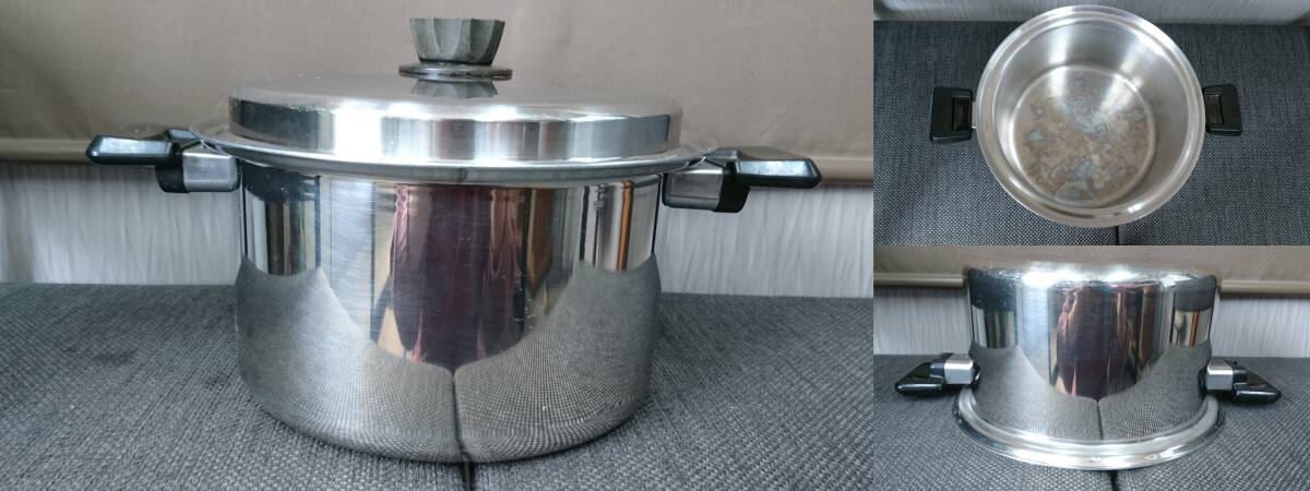 * Lustre Craft последний craft из нержавеющей стали кухонная утварь . суммировать товар нержавеющая сталь кастрюля кастрюля кастрюля с двумя ручками кухонная утварь немного ощущение б/у есть много кулинария и т.п. 