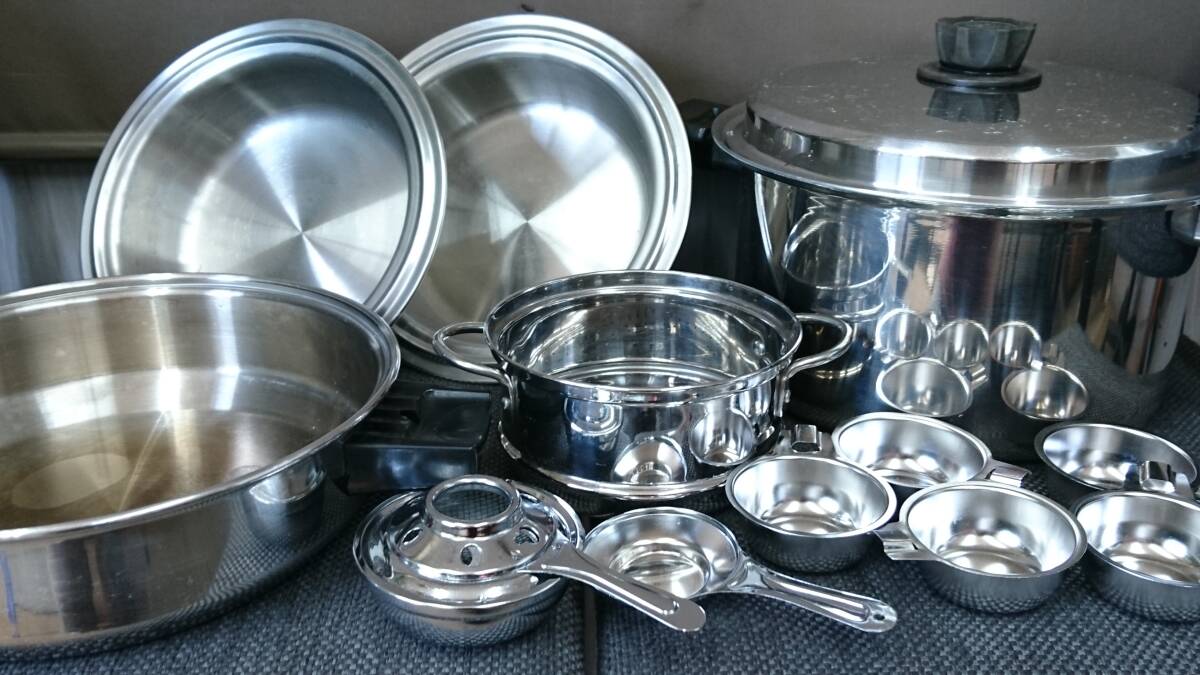 * Lustre Craft последний craft из нержавеющей стали кухонная утварь . суммировать товар нержавеющая сталь кастрюля кастрюля кастрюля с двумя ручками кухонная утварь немного ощущение б/у есть много кулинария и т.п. 