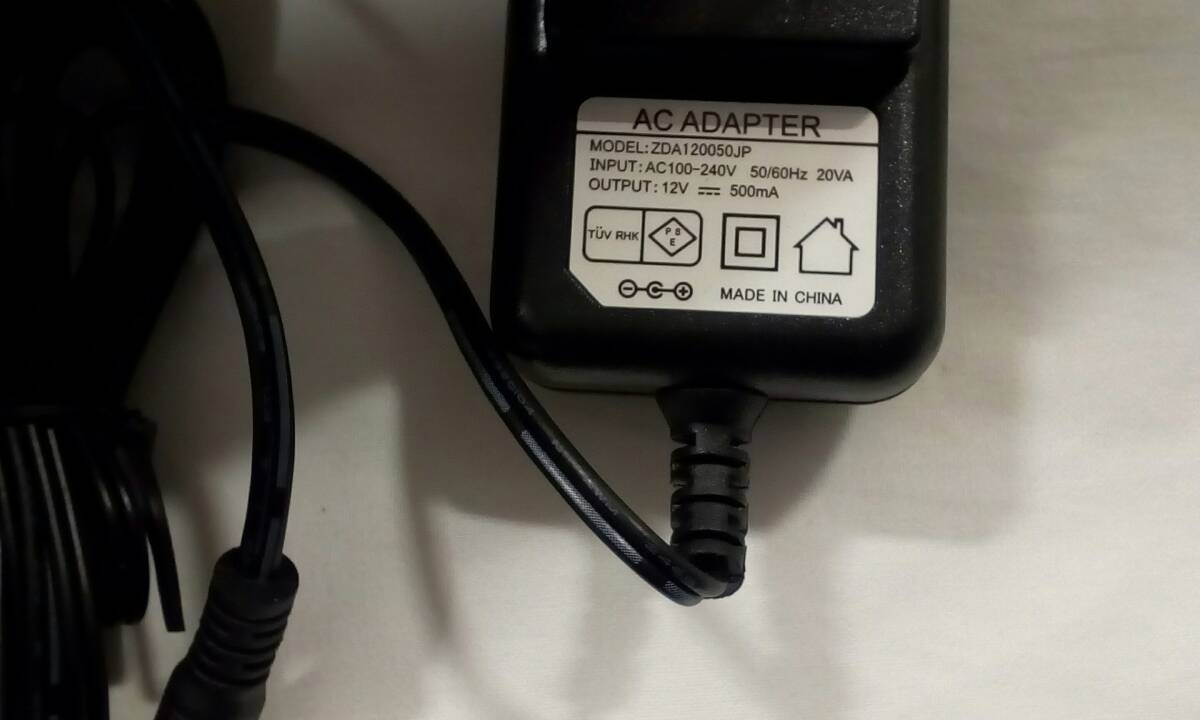 *AC адаптор 6 пункт AC/DC адаптор 1 пункт . суммировать pra taZDA120050JP FY1201000 SQ36W12P-10 ADAPTOR не использовался товар 