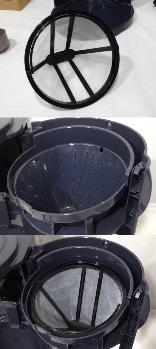 ◆ 動作確認済み 象印 珈琲通 コーヒーメーカー EC-JS80ドリップ式 箱付き ややキズ汚れあり 中古品_画像4