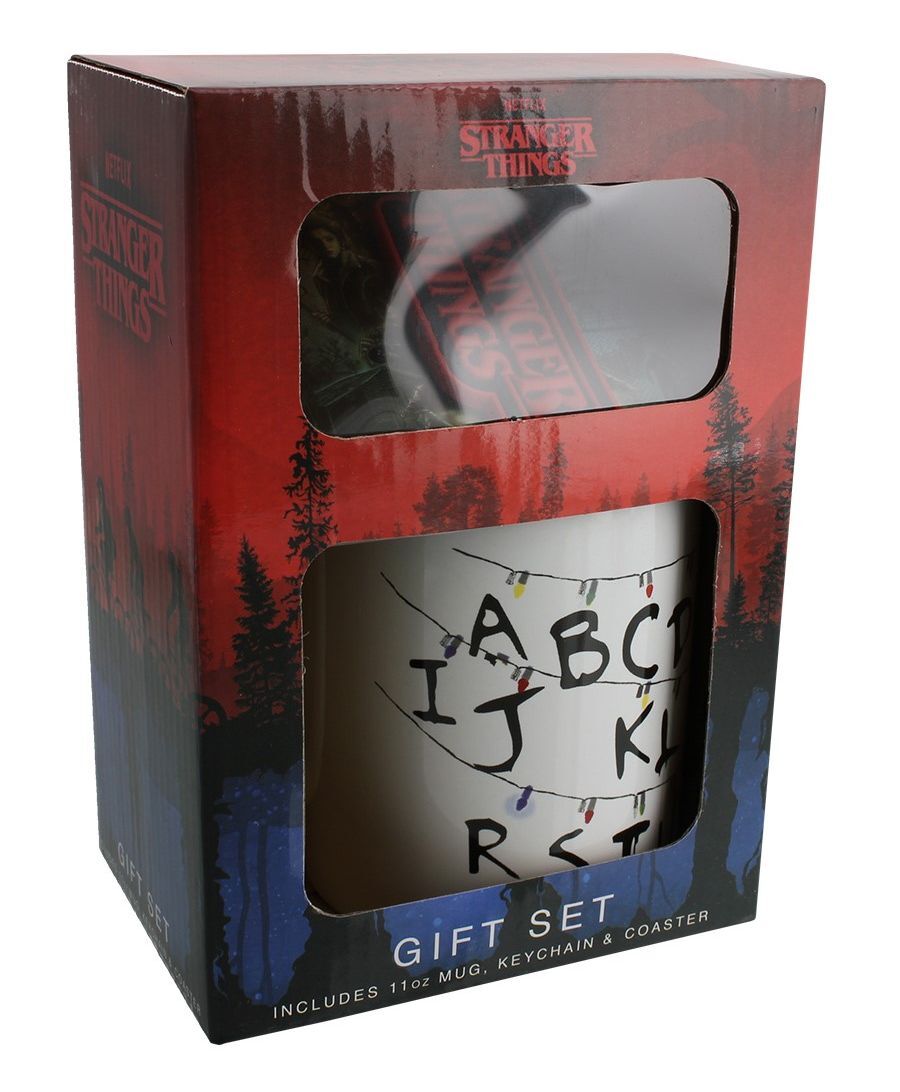 ストレンジャーシングス 未知の世界 マグカップ キーホルダー コースター ３点セット ネットフリックス オフィシャル製品 Stranger Things_画像1