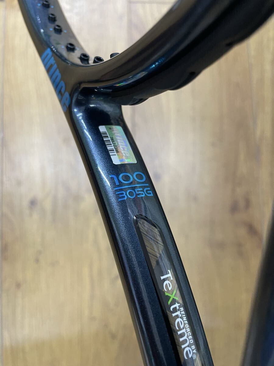 プリンス 2025 ツアー100 O3 305g グリップ2 国内正規品 新品未使用 無料ガット有 張り代サービス メーカー保証_画像3