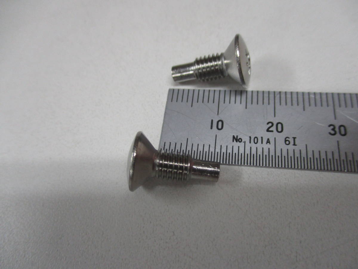 Z系 純正 新品 ヘッドライト 取り付けネジ 1台分 2個セット（ Z1/Z2/ZⅠ/ZⅡ/Z750/Z900/Z1000/RS/KZ/A4/A5/D1/LTD/FX-1/MK-2_画像3